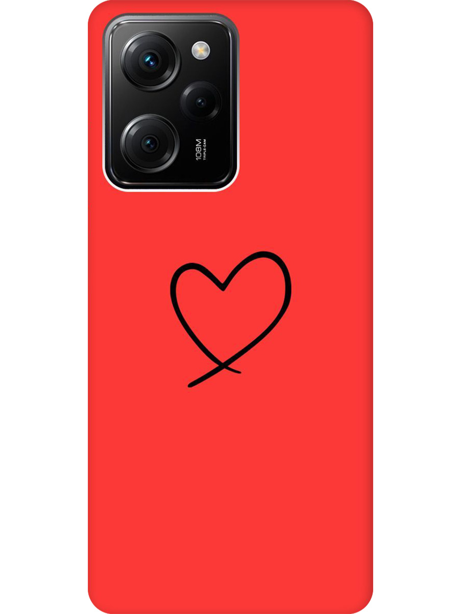 Силиконовый чехол на Xiaomi Poco X5 Pro 5G с принтом "Сердце" матовый красный, Красный;прозрачный;черный, 767959772
Силиконовый чехол на Xiaomi Poco X5 Pro 5G с принтом "Сердце" матовый красный, Красный;прозрачный;черный, 767959772