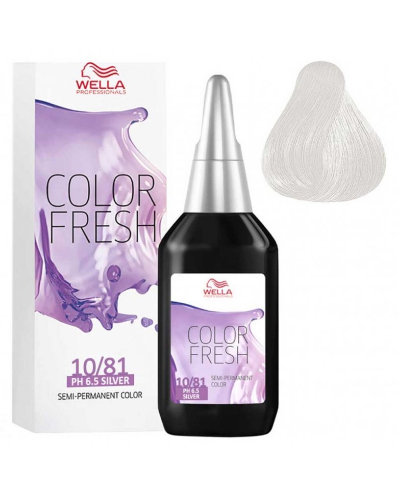 Краска для волос Wella Color Fresh оттеночная 10\81 Яркий блонд жемчужно-пепельный 75 мл
Краска для волос Wella Color Fresh оттеночная 10\81 Яркий блонд жемчужно-пепельный 75 мл