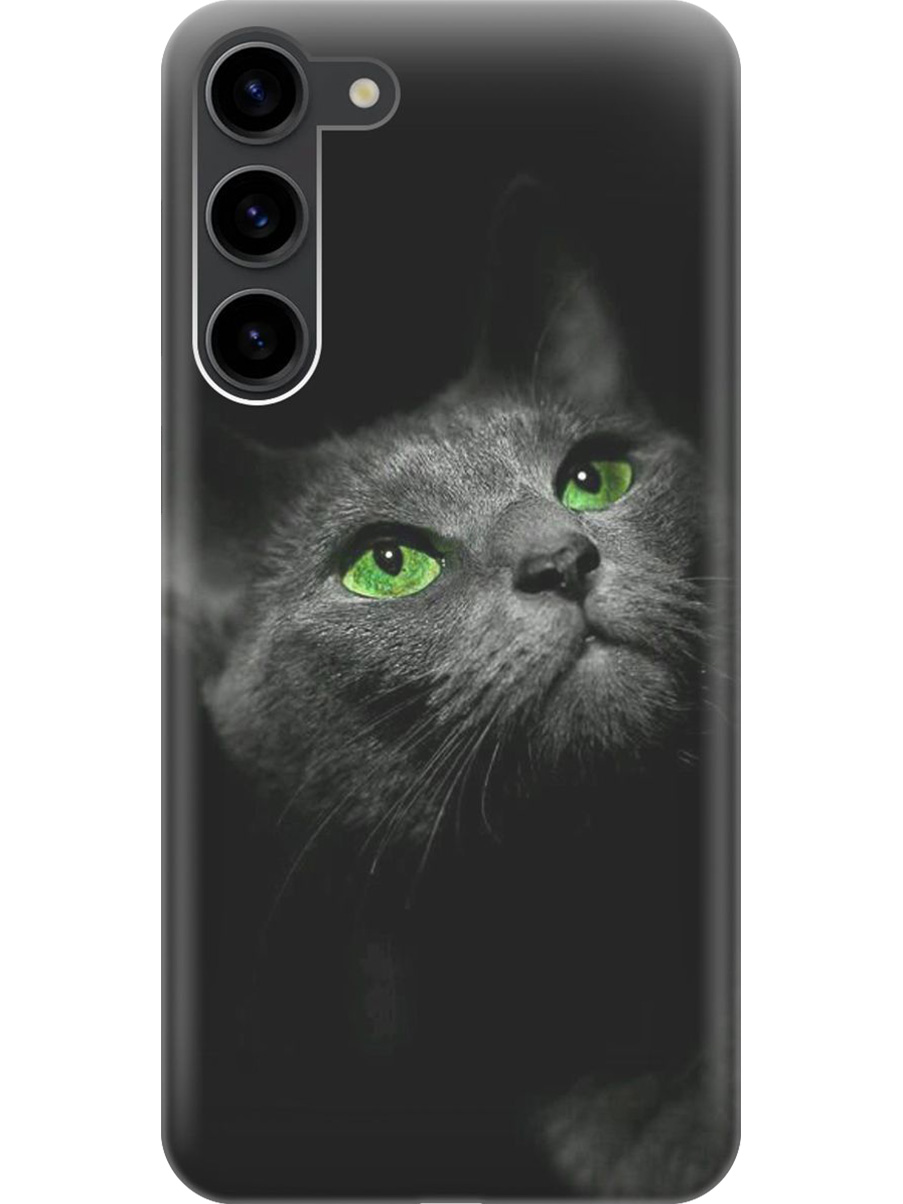 Силиконовый чехол на Samsung Galaxy S23+ с принтом "Зеленоглазая кошка", Прозрачный;зеленый;серый;черный, 767959311
Силиконовый чехол на Samsung Galaxy S23+ с принтом "Зеленоглазая кошка", Прозрачный;зеленый;серый;черный, 767959311