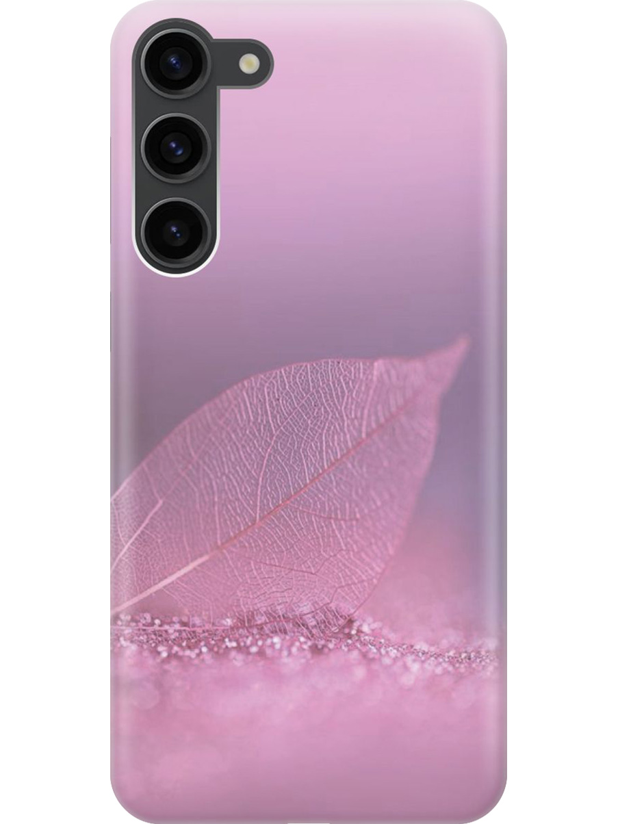 Силиконовый чехол на Samsung Galaxy S23+ с принтом "Листок в розовых блестках", Прозрачный;розовый;фиолетовый, 767959322
Силиконовый чехол на Samsung Galaxy S23+ с принтом "Листок в розовых блестках", Прозрачный;розовый;фиолетовый, 767959322