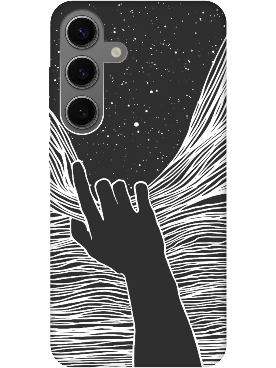 Силиконовый чехол на Samsung Galaxy S24 с рисунком "Рука и нити" Soft Touch черный, 20011915
Силиконовый чехол на Samsung Galaxy S24 с рисунком "Рука и нити" Soft Touch черный, 20011915