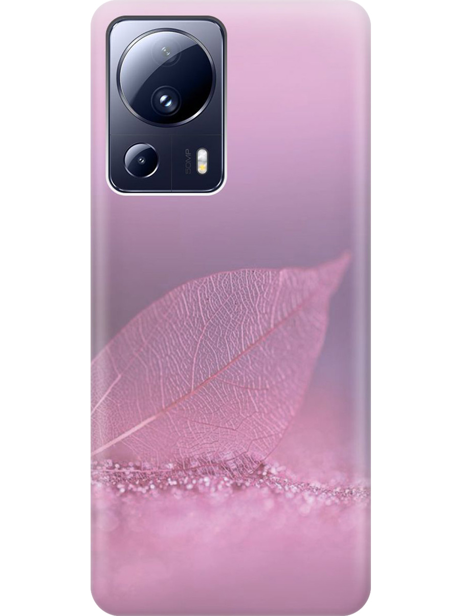 Силиконовый чехол на Xiaomi 13 Lite с принтом "Листок в розовых блестках", Прозрачный;розовый;фиолетовый, 768741222
Силиконовый чехол на Xiaomi 13 Lite с принтом "Листок в розовых блестках", Прозрачный;розовый;фиолетовый, 768741222