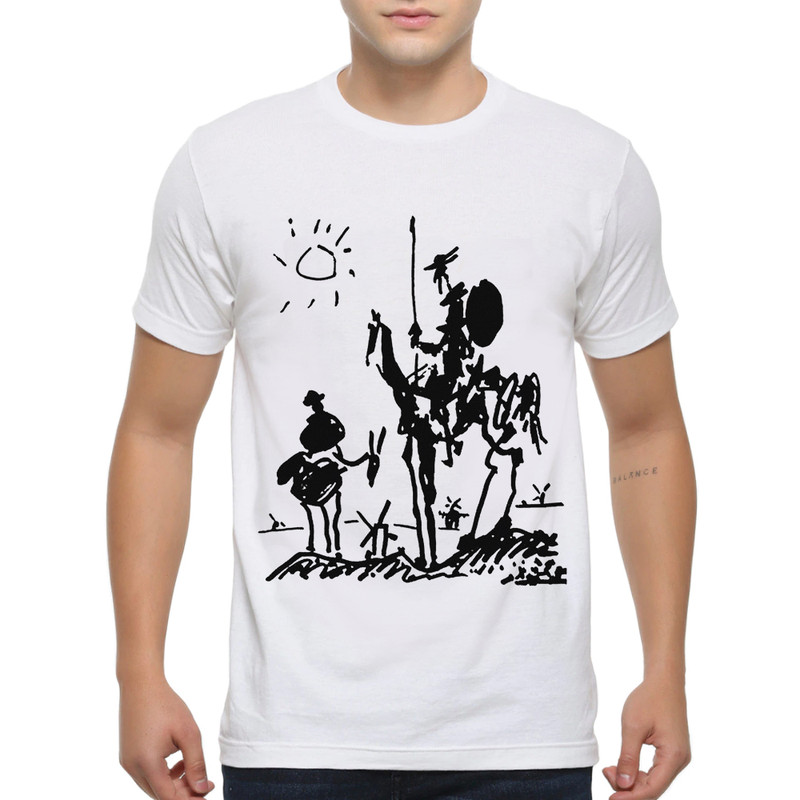 Футболка мужская Dream Shirts Пикассо - Дон Кихот белая M, Белый, Пикассо - Дон Кихот
Футболка мужская Dream Shirts Пикассо - Дон Кихот белая M, Белый, Пикассо - Дон Кихот