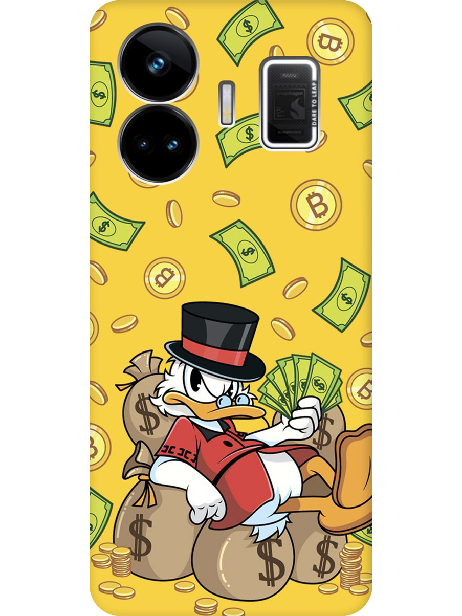 Силиконовый чехол на Realme GT Neo 5 / GT3 с принтом "Богатый Скрудж" матовый желтый, Желтый;прозрачный;белый;зеленый, 768742071
Силиконовый чехол на Realme GT Neo 5 / GT3 с принтом "Богатый Скрудж" матовый желтый, Желтый;прозрачный;белый;зеленый, 768742071