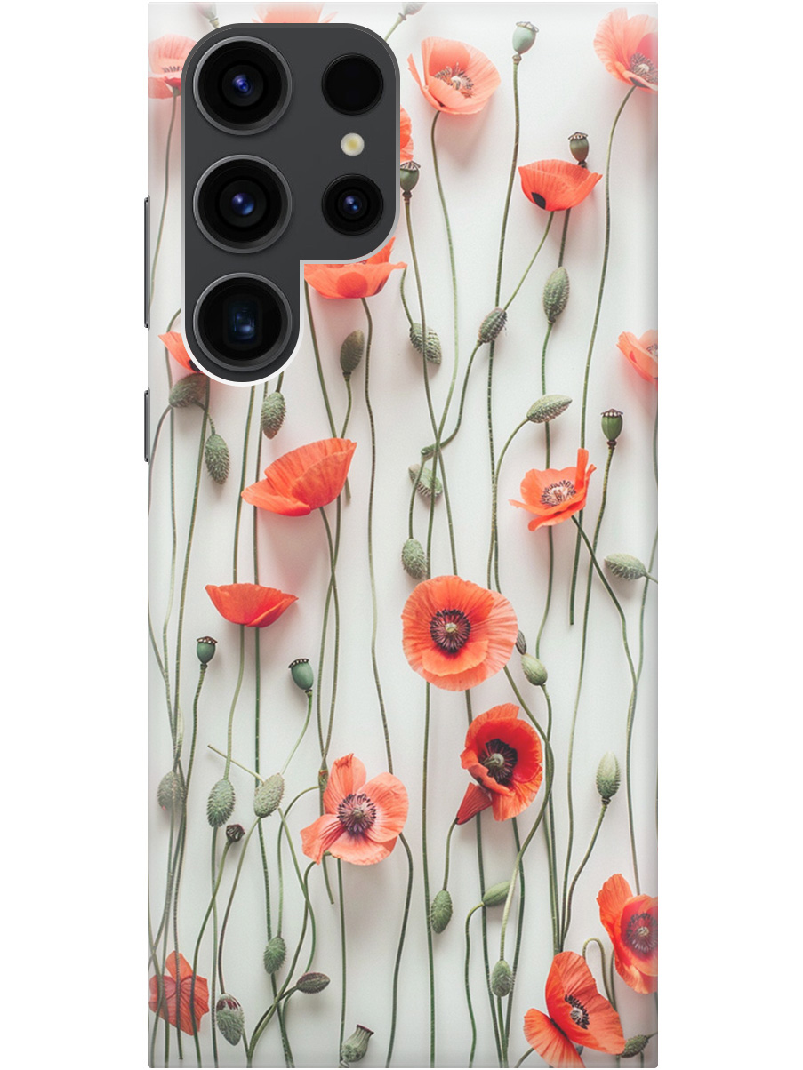 Силиконовый чехол на Samsung Galaxy S23 Ultra с рисунком "Маки на белой стене", Белый;красный, 20000521
Силиконовый чехол на Samsung Galaxy S23 Ultra с рисунком "Маки на белой стене", Белый;красный, 20000521