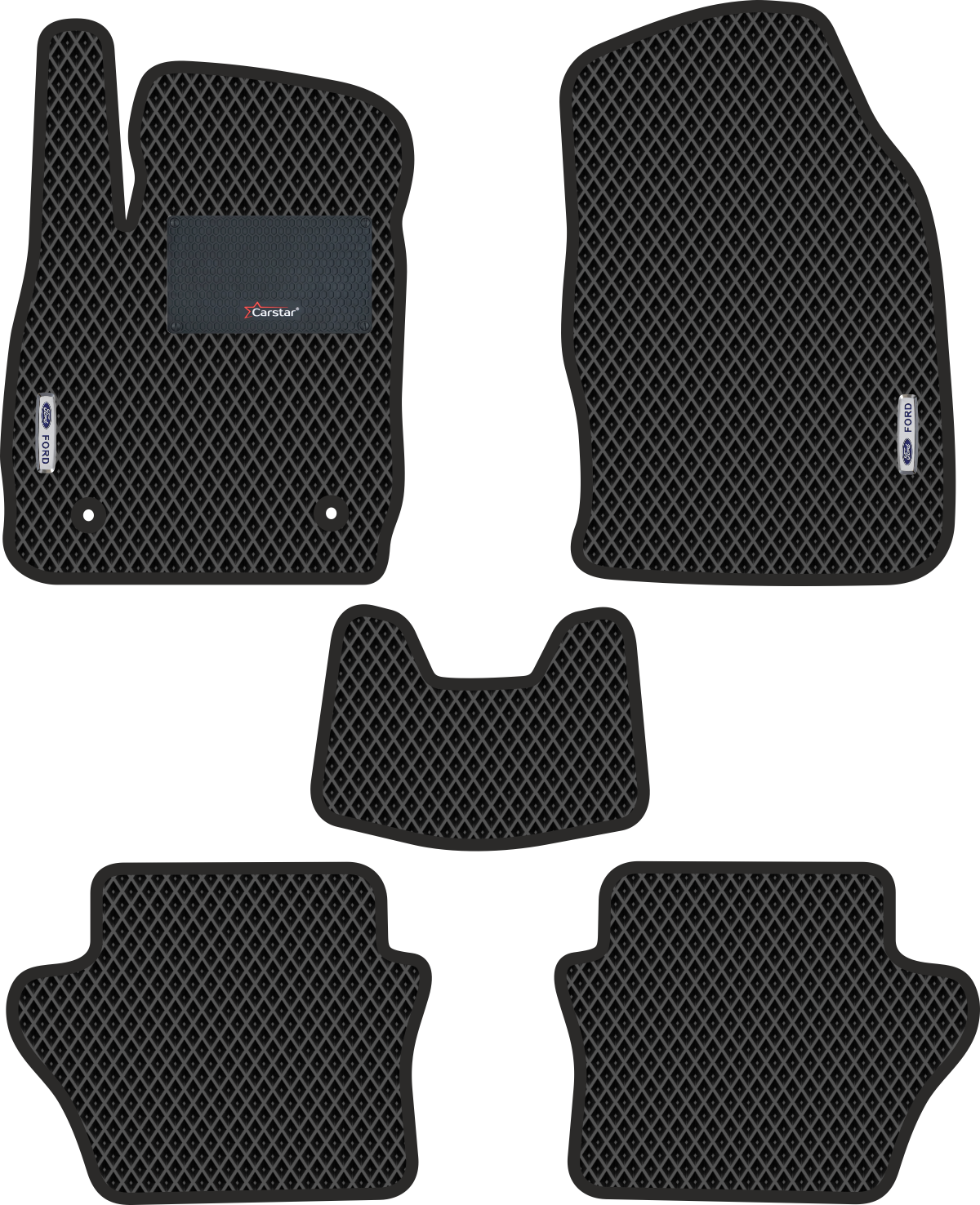 Комплект ковриков Kupi-Kovrik EVA для Ford Fiesta VI (2008->), чёрный,подпятник,2 эмблемы
Комплект ковриков Kupi-Kovrik EVA для Ford Fiesta VI (2008->), чёрный,подпятник,2 эмблемы