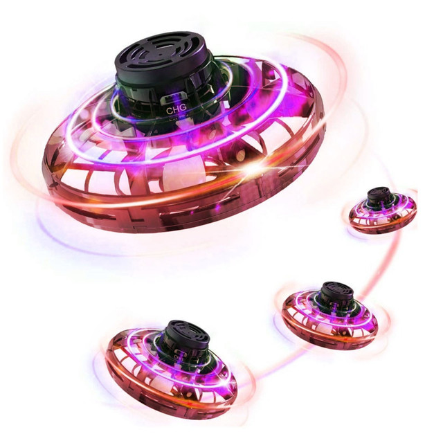 фото Спиннер flynova летающий на аккумуляторе красный spin101