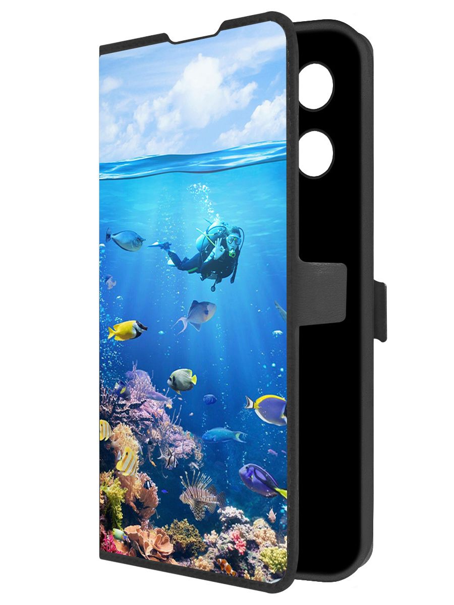 Чехол-книжка Krutoff Eco Book для Tecno Camon 30S Австралия, Большой Барьерный Риф, Черный
Чехол-книжка Krutoff Eco Book для Tecno Camon 30S Австралия, Большой Барьерный Риф, Черный