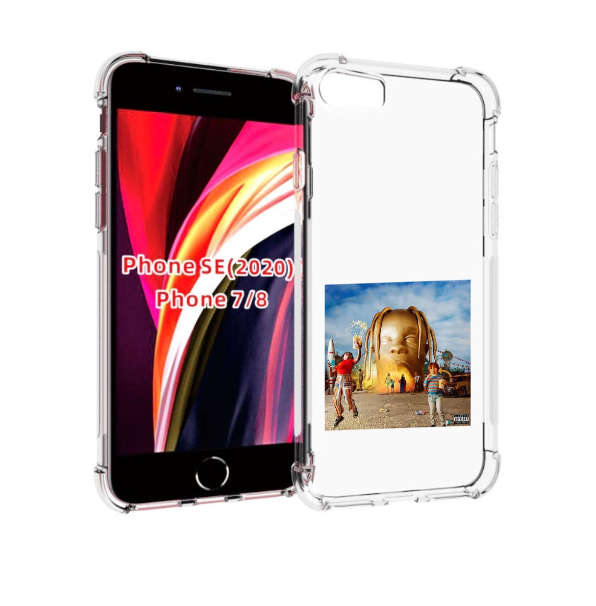 Чехол MyPads Travis Scott - Astroworld для iPhone 7 4.7 / iPhone 8 / iPhone SE 2 (2020), Прозрачный, Tocco
Чехол MyPads Travis Scott - Astroworld для iPhone 7 4.7 / iPhone 8 / iPhone SE 2 (2020), Прозрачный, Tocco