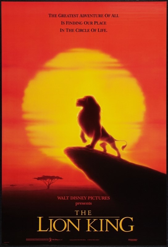 Постер к мультфильму "Король Лев" (The Lion King) A2
Постер к мультфильму "Король Лев" (The Lion King) A2