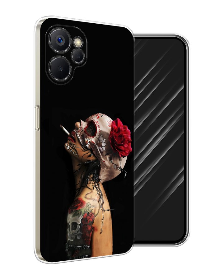 Чехол Awog на Realme 9i 5G/10T 5G "Девушка с черепом", Черный;красный;бежевый, 2513950-9
Чехол Awog на Realme 9i 5G/10T 5G "Девушка с черепом", Черный;красный;бежевый, 2513950-9