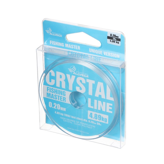 Леска монофильная ALLVEGA "Fishing Master" CRYSTAL 30м 0,20мм, 4,89кг,, Прозрачный, Fishing Master
Леска монофильная ALLVEGA "Fishing Master" CRYSTAL 30м 0,20мм, 4,89кг,, Прозрачный, Fishing Master