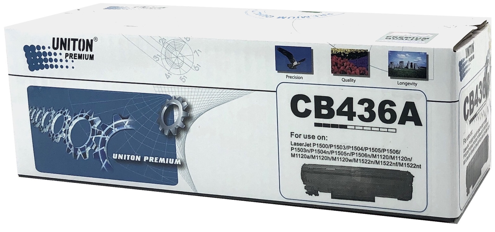 Картридж для лазерного принтера UNITON Premium №36A CB436A / Cartridge 713 Black, Черный, Cartridge 713; CB436A; 36A
Картридж для лазерного принтера UNITON Premium №36A CB436A / Cartridge 713 Black, Черный, Cartridge 713; CB436A; 36A