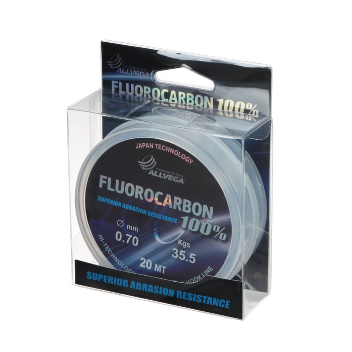 Леска монофильная ALLVEGA "FX Fluorocarbon 100%" 20м 0,70мм, 35,5кг, флюорокарбон 100%, Прозрачный, FX Fluorocarbon 100%
Леска монофильная ALLVEGA "FX Fluorocarbon 100%" 20м 0,70мм, 35,5кг, флюорокарбон 100%, Прозрачный, FX Fluorocarbon 100%