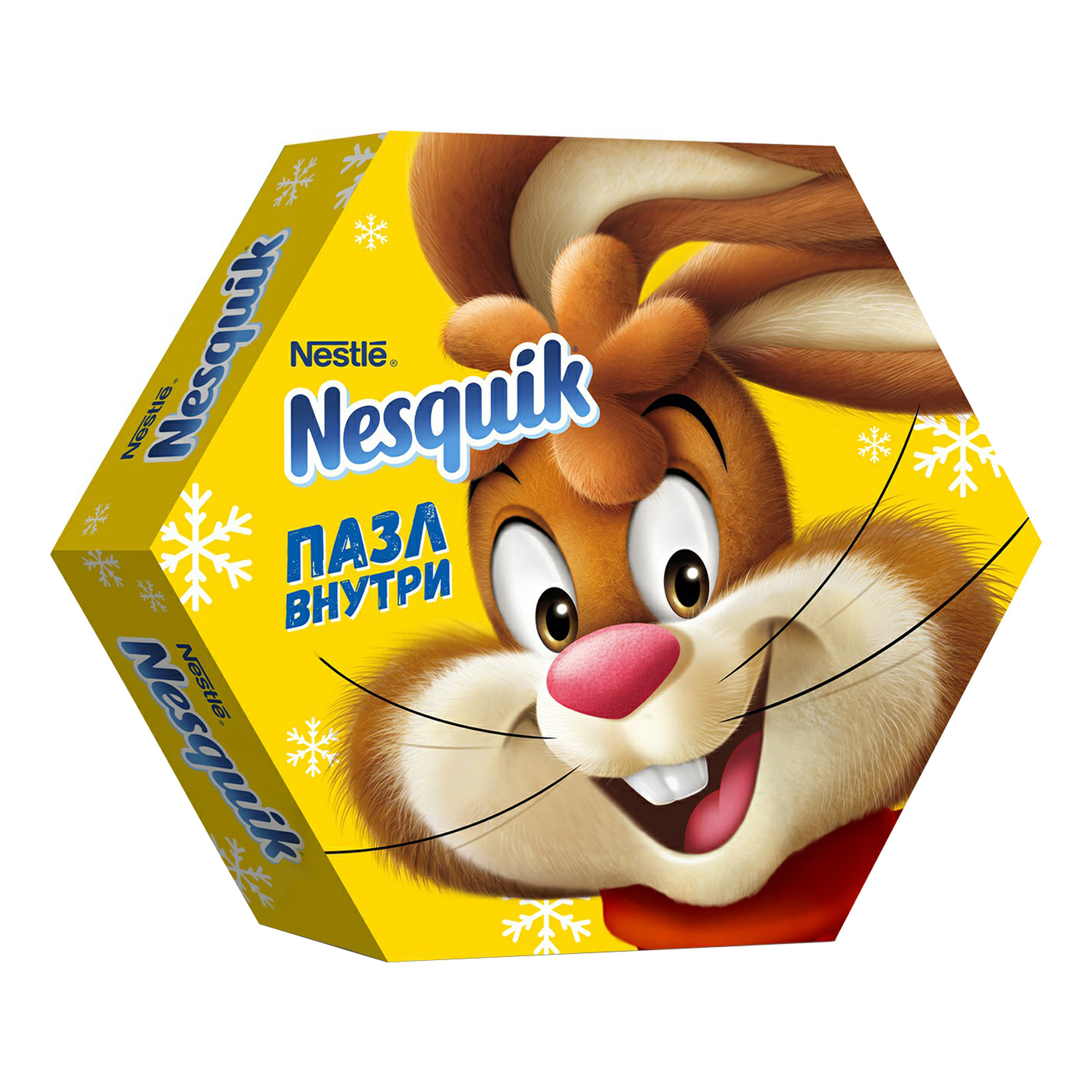 фото Сладкий подарочный набор nesquik новогодний с пазлом 135,5 г