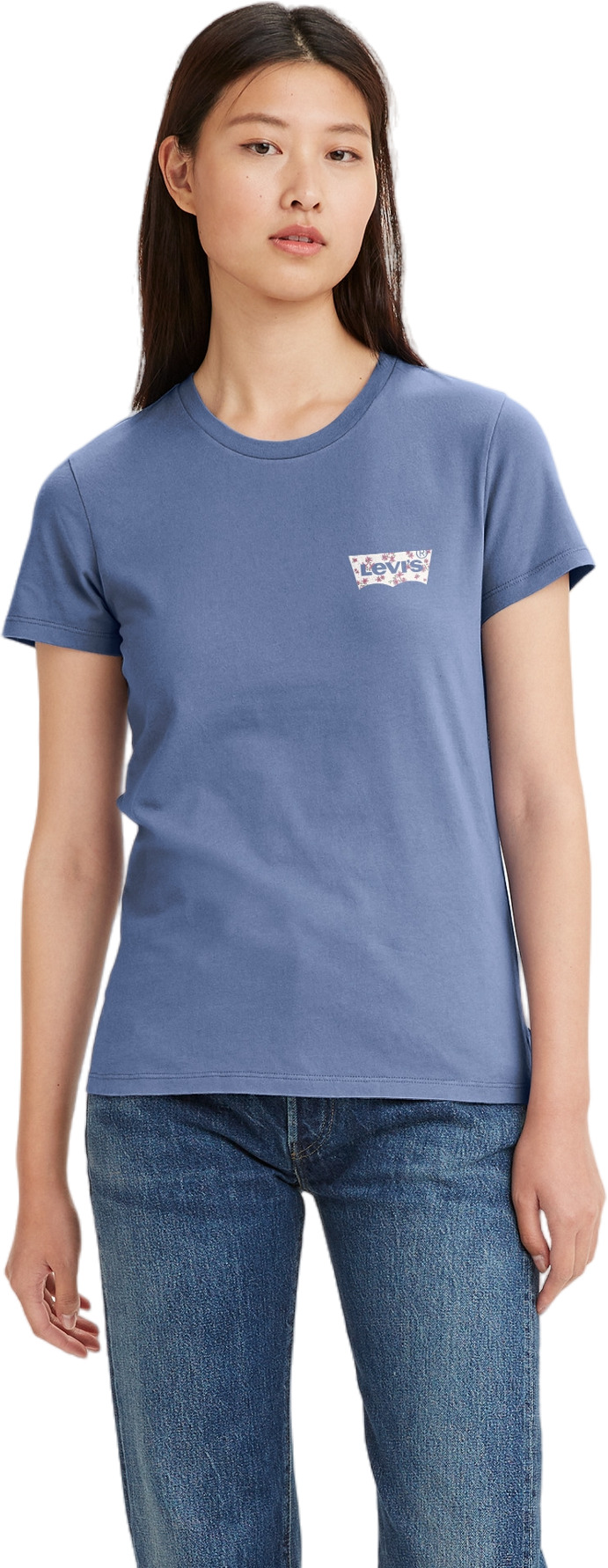 Футболка женская Levi's Women The Perfect Tee голубая M, Голубой, Women The Perfect Tee
Футболка женская Levi's Women The Perfect Tee голубая M, Голубой, Women The Perfect Tee