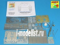 35 K18 Aber 1/35 Набор полного фототравления для Sd.Kfz. 173 "Jagdpanther"-late/final vers
35 K18 Aber 1/35 Набор полного фототравления для Sd.Kfz. 173 "Jagdpanther"-late/final vers