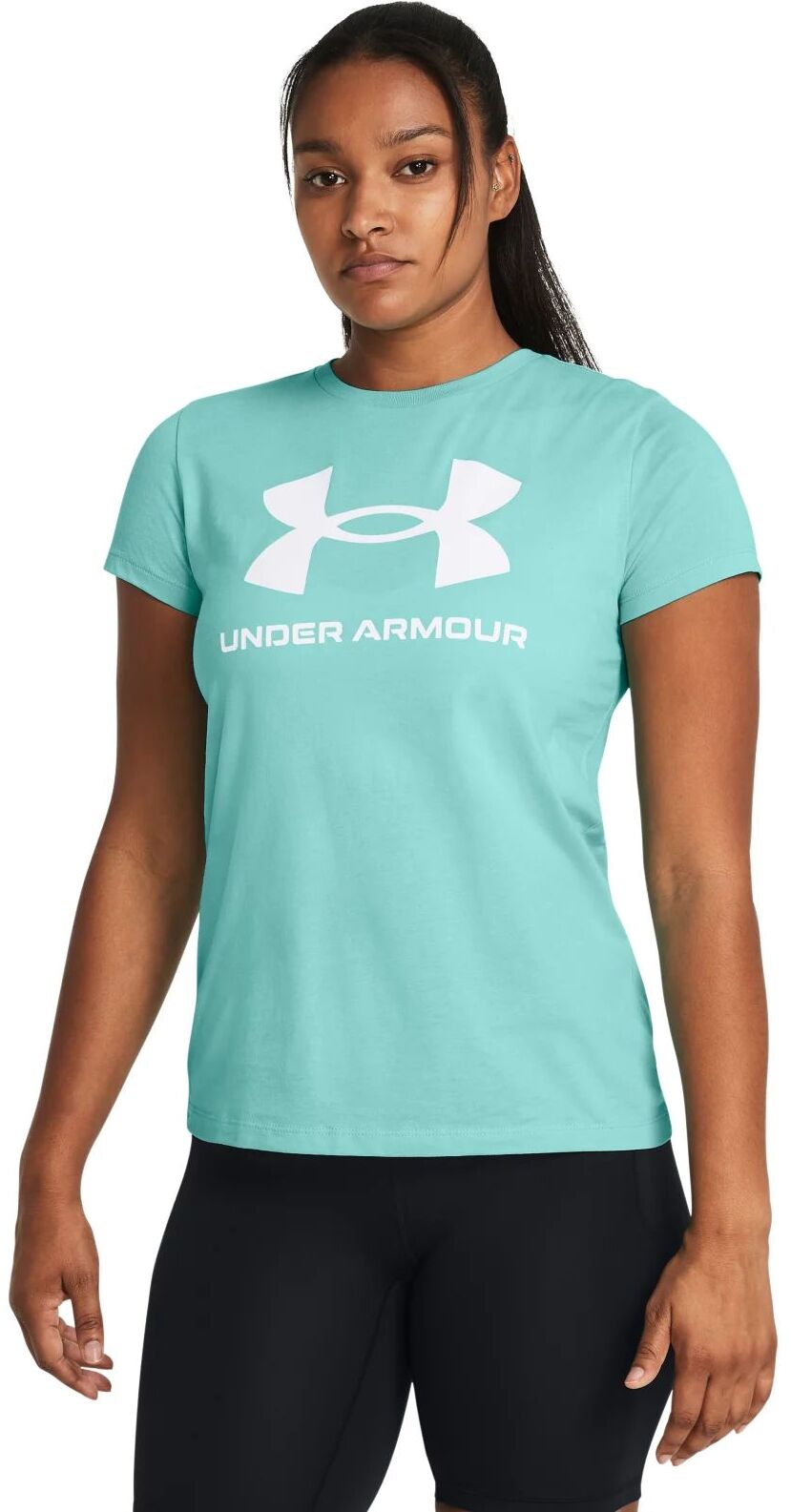 Футболка женская Under Armour UA W SPORTSTYLE LOGO SS голубая XS, Голубой, UA W SPORTSTYLE LOGO SS
Футболка женская Under Armour UA W SPORTSTYLE LOGO SS голубая XS, Голубой, UA W SPORTSTYLE LOGO SS