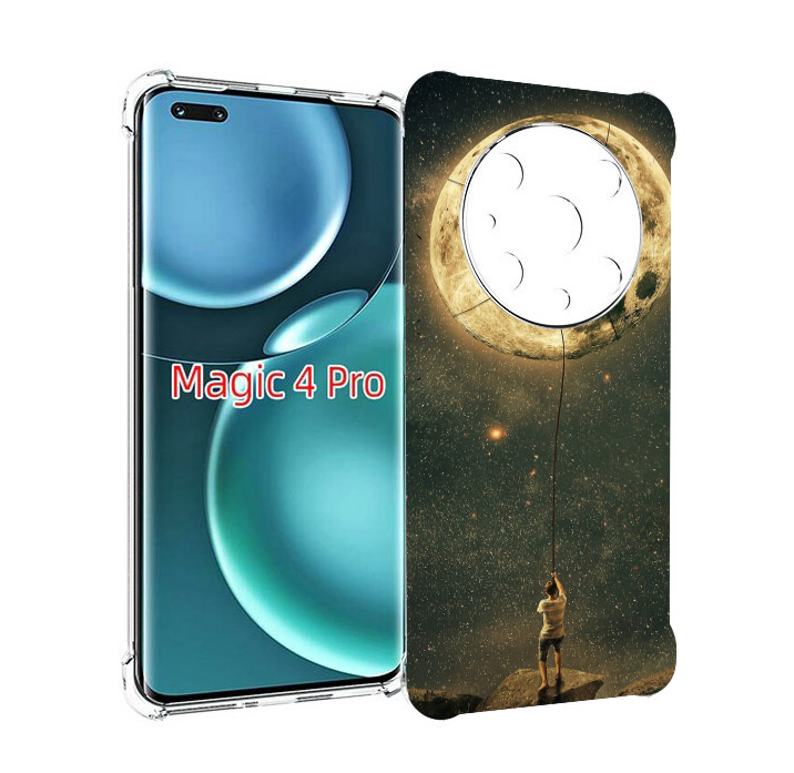 Чехол MyPads Луна-светит для Honor Magic4 Pro, Прозрачный, Tocco 
Чехол MyPads Луна-светит для Honor Magic4 Pro, Прозрачный, Tocco