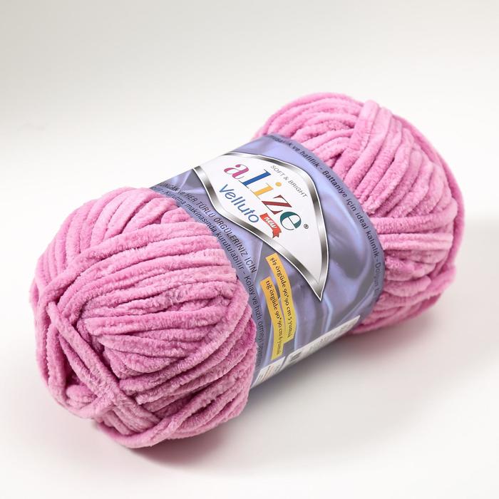 Пряжа ALIZE "Velluto", 100% микрополиэстер, 68 мх100 г, 98 розовая, Розовый
Пряжа ALIZE "Velluto", 100% микрополиэстер, 68 мх100 г, 98 розовая, Розовый