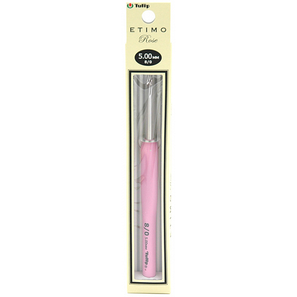 Крючок для вязания с ручкой Tulip ETIMO Rose 5мм, алюминий / пластик, арт.TER-10E, Серебристый, ETIMO
Крючок для вязания с ручкой Tulip ETIMO Rose 5мм, алюминий / пластик, арт.TER-10E, Серебристый, ETIMO