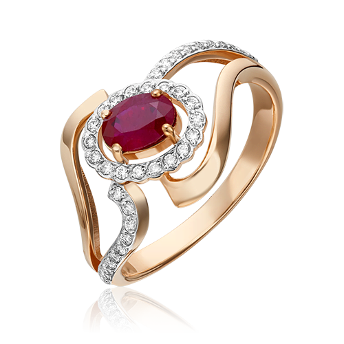 Кольцо из золота р. 17,5 PLATINA jewelry 01-0259-00-107-1110-30, рубин\бриллиант, 01-0259-00-107-1110-30
Кольцо из золота р. 17,5 PLATINA jewelry 01-0259-00-107-1110-30, рубин\бриллиант, 01-0259-00-107-1110-30