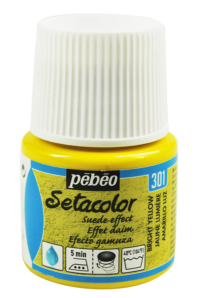 Pebeo для темного и светлого, с эффектом замши, Setacolor, 45 мл, ярко-желтая, Желтый
Pebeo для темного и светлого, с эффектом замши, Setacolor, 45 мл, ярко-желтая, Желтый