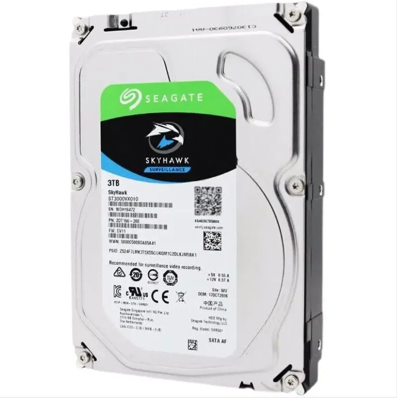 Внешний жесткий диск Seagate ST3000VX010 3 ТБ (SkyHawk ST3000VX010), Серый, ST3000VX010
Внешний жесткий диск Seagate ST3000VX010 3 ТБ (SkyHawk ST3000VX010), Серый, ST3000VX010