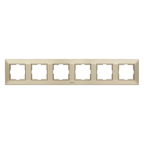 Рамка Panasonic Arkedia Slim (WNTF08062BR-RU) 6x гориз.мон. пластик бронза (упак.:1шт), Золотистый
Рамка Panasonic Arkedia Slim (WNTF08062BR-RU) 6x гориз.мон. пластик бронза (упак.:1шт), Золотистый