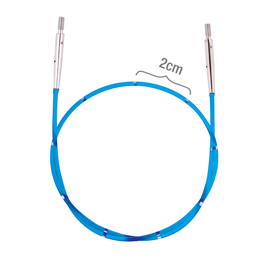 Тросик для съемных спиц Knit Pro SmartStix, длина 35см (в сборе 60см) синий, арт.42173, SmartStix
Тросик для съемных спиц Knit Pro SmartStix, длина 35см (в сборе 60см) синий, арт.42173, SmartStix