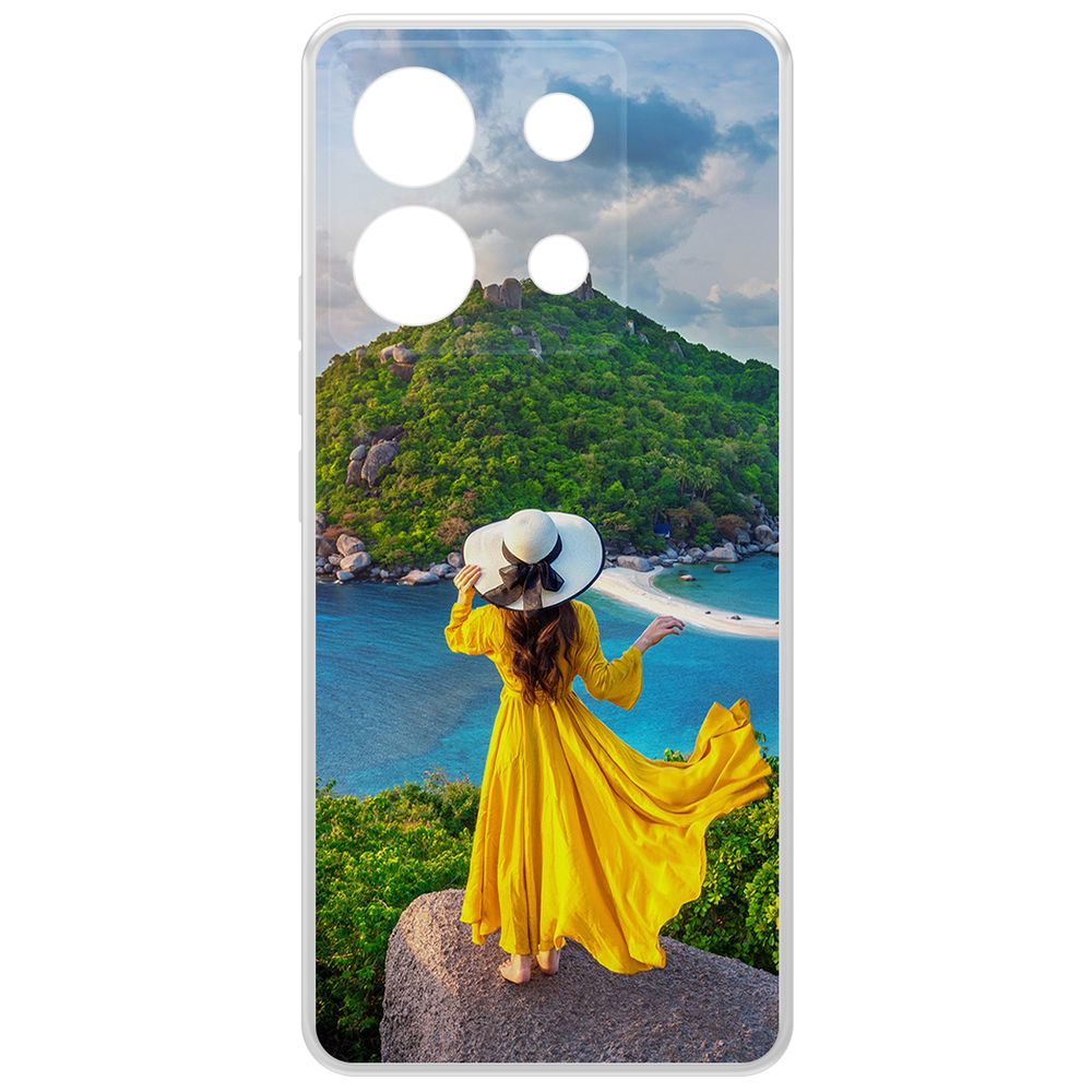Чехол-накладка Krutoff Clear Case Платье летнее женское для Xiaomi Redmi Note 13 Pro 5G, Прозрачный
Чехол-накладка Krutoff Clear Case Платье летнее женское для Xiaomi Redmi Note 13 Pro 5G, Прозрачный