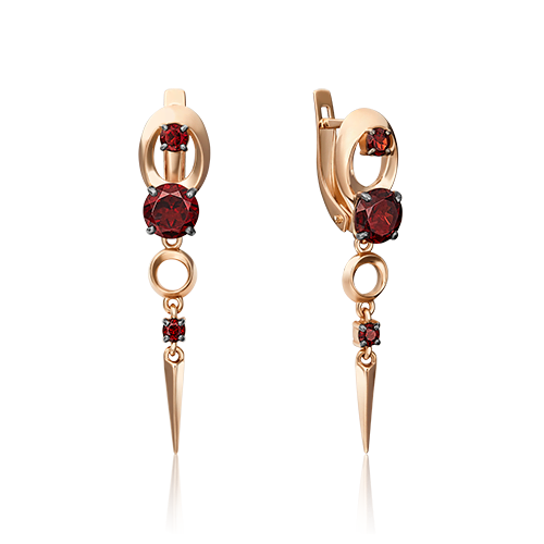 Серьги из красного золота с гранатом PLATINA jewelry 02-4526-00-204-1110-57_0, 02-4526-00-204-1110-57_0
Серьги из красного золота с гранатом PLATINA jewelry 02-4526-00-204-1110-57_0, 02-4526-00-204-1110-57_0