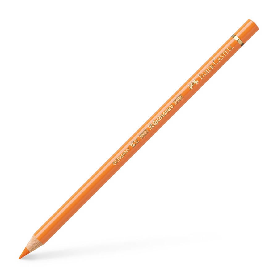 Карандаш художественный Faber-Castell "Polychromos", цвет 111 кадмиевый оранжевый, 110111
Карандаш художественный Faber-Castell "Polychromos", цвет 111 кадмиевый оранжевый, 110111