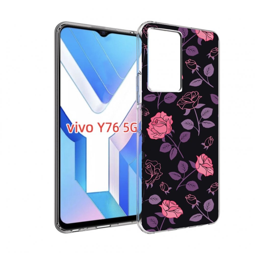 Чехол MyPads маленькие розочки на черном фоне женский для Vivo Y76 5G, Прозрачный, Tocco
Чехол MyPads маленькие розочки на черном фоне женский для Vivo Y76 5G, Прозрачный, Tocco