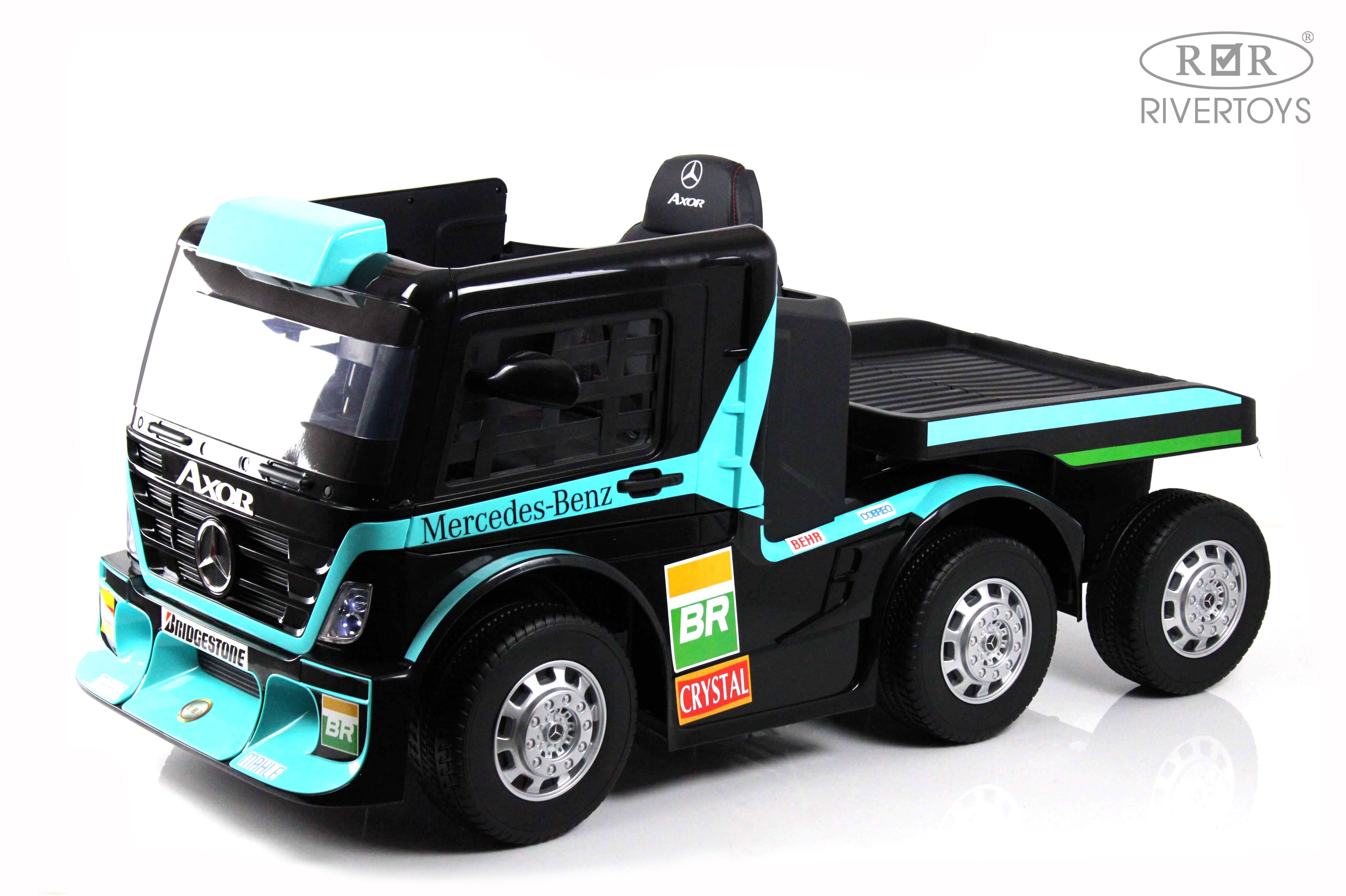 RiverToys Детский электромобиль Mercedes-Benz Axor с прицепом (H777HH) голубой
RiverToys Детский электромобиль Mercedes-Benz Axor с прицепом (H777HH) голубой