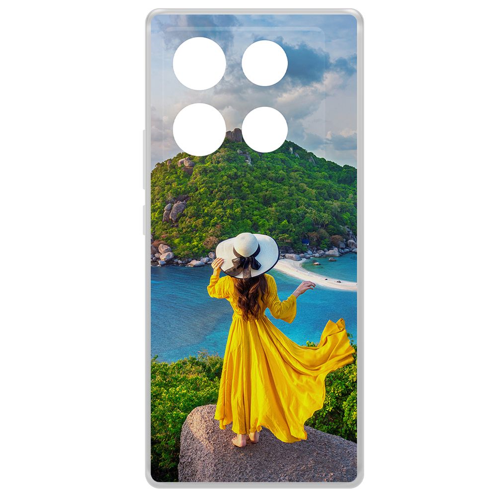 Чехол-накладка Krutoff Clear Case Платье летнее женское для INFINIX Note 40 Pro, Прозрачный
Чехол-накладка Krutoff Clear Case Платье летнее женское для INFINIX Note 40 Pro, Прозрачный