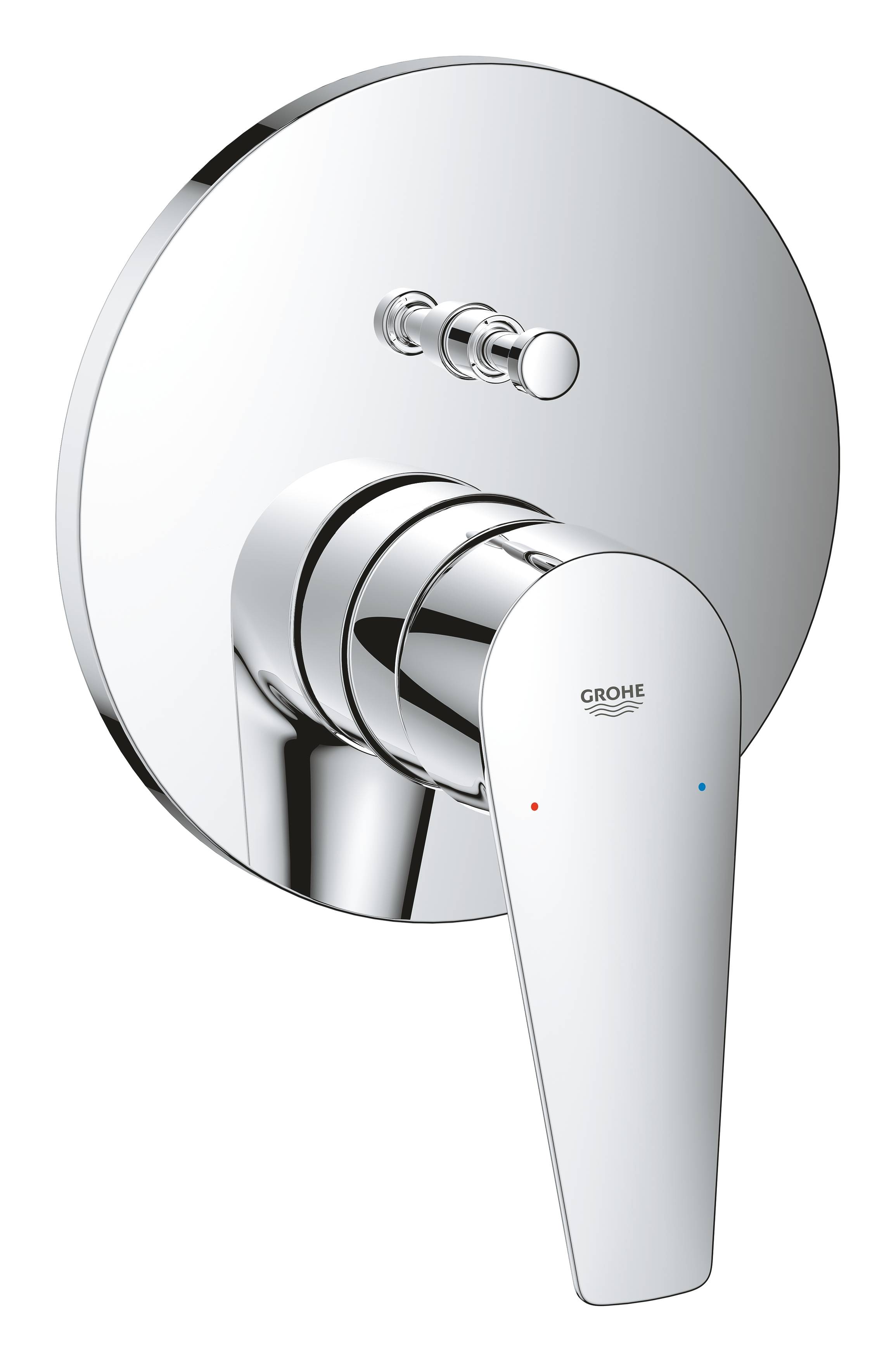 Смеситель для ванны GROHE BauEdge ,комплект верхней монтажной части, хром (24162001), BauEdge
Смеситель для ванны GROHE BauEdge ,комплект верхней монтажной части, хром (24162001), BauEdge
