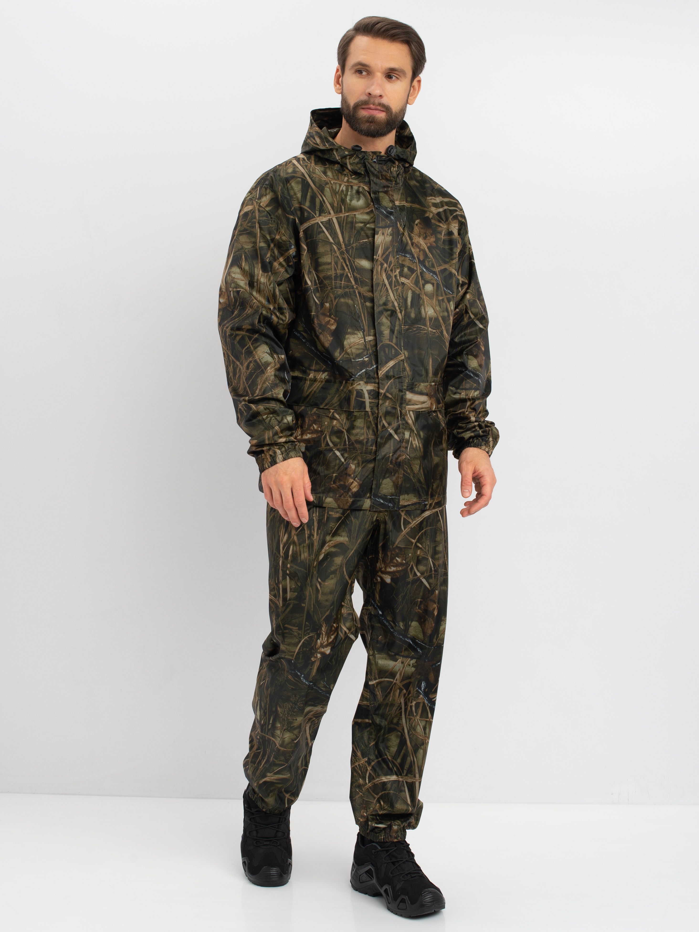 Костюм Huntsman ВВЗ Шторм ткань Таффета PVC (20000мм) цвет Камыш 60-62/188, Зеленый;коричневый, ВВЗ Шторм
Костюм Huntsman ВВЗ Шторм ткань Таффета PVC (20000мм) цвет Камыш 60-62/188, Зеленый;коричневый, ВВЗ Шторм