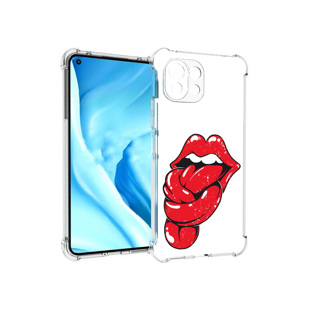 Чехол MyPads Tocco для Xiaomi Mi 11 Lite яркие губы с языком (PT159462.256.705), Прозрачный, Tocco
Чехол MyPads Tocco для Xiaomi Mi 11 Lite яркие губы с языком (PT159462.256.705), Прозрачный, Tocco