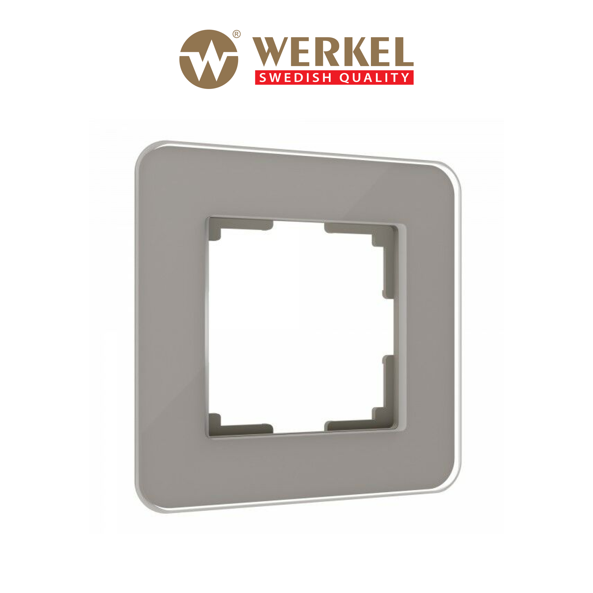Рамка для розетки / выключателя на 1 пост Werkel W0012417 Elite дымчатый стекло, Серый, Elite
Рамка для розетки / выключателя на 1 пост Werkel W0012417 Elite дымчатый стекло, Серый, Elite
