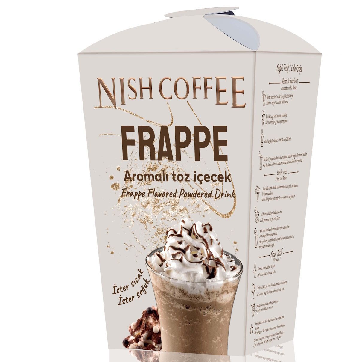 Смесь для приготовления напитка Nish Coffee молочный коктейль со вкусом кофе фраппе 250 г
Смесь для приготовления напитка Nish Coffee молочный коктейль со вкусом кофе фраппе 250 г