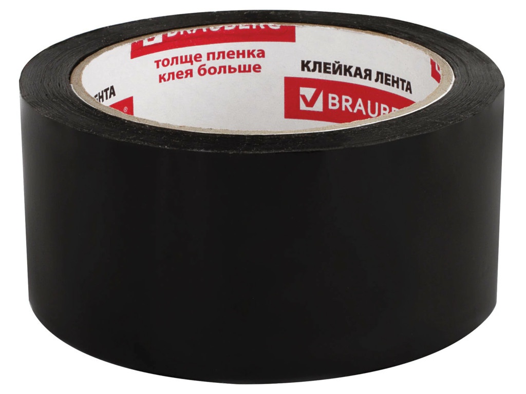 Клейкая лента Brauberg, 440155, широкая, упаковочная, односторонняя, 48мм х 66м, черная, Черный, 440155
Клейкая лента Brauberg, 440155, широкая, упаковочная, односторонняя, 48мм х 66м, черная, Черный, 440155