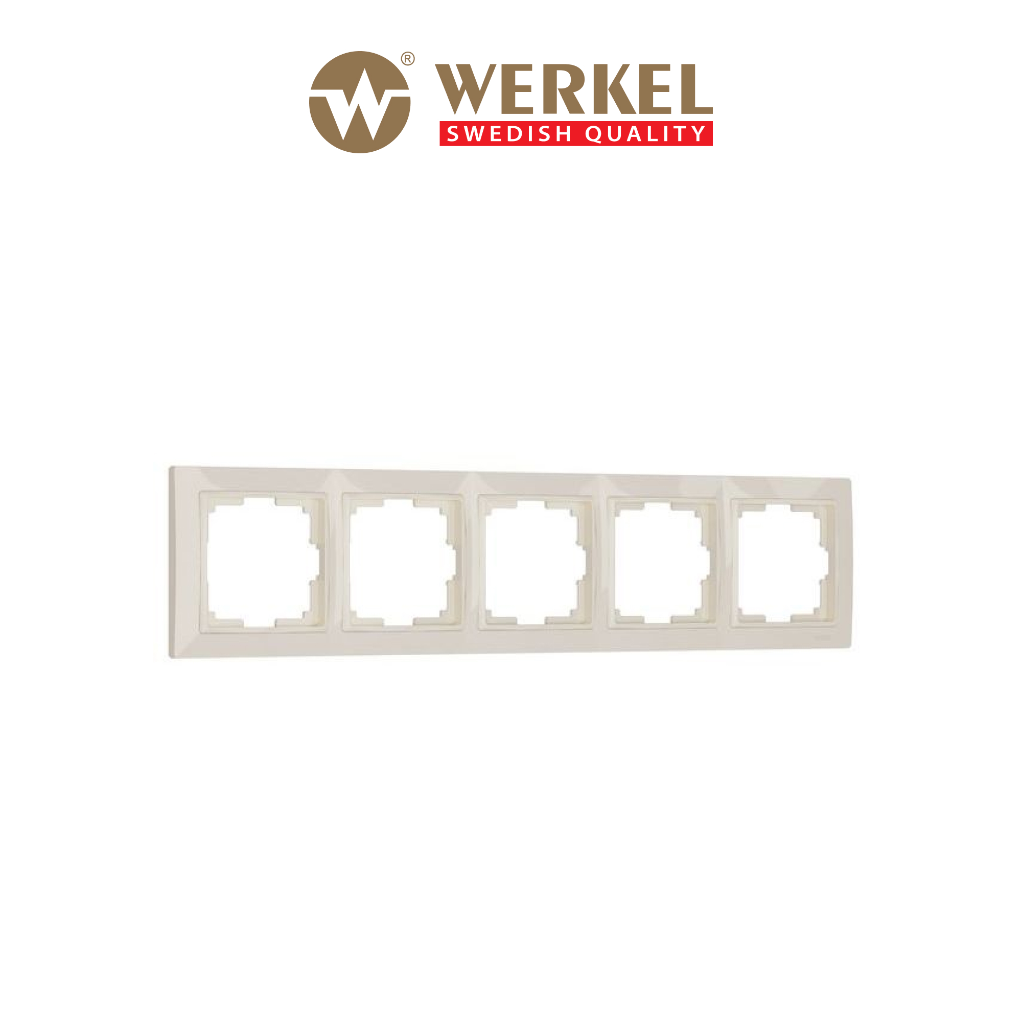 Рамка для розетки / выключателя на 5 постов Werkel W0052003 Snabb basic слоновая кость, Бежевый, Snabb Basic
Рамка для розетки / выключателя на 5 постов Werkel W0052003 Snabb basic слоновая кость, Бежевый, Snabb Basic