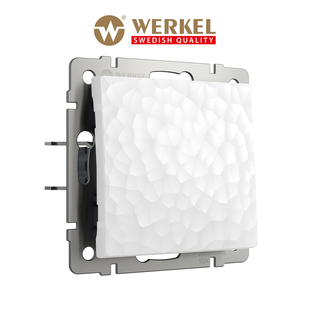 Встраиваемый одноклавишный выключатель проходной Werkel Hammer W1212001 белый 10 А, Выключатель одноклавишный проходной
Встраиваемый одноклавишный выключатель проходной Werkel Hammer W1212001 белый 10 А, Выключатель одноклавишный проходной