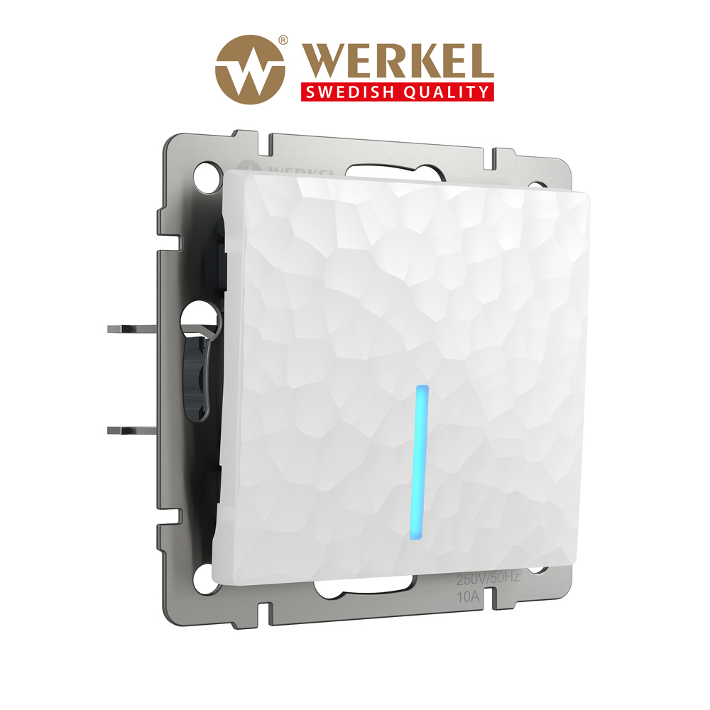 Встраиваемый одноклавишный выключатель Werkel Hammer W1210101 белый с подсветкой 10 А, Выключатель одноклавишный с подсветкой
Встраиваемый одноклавишный выключатель Werkel Hammer W1210101 белый с подсветкой 10 А, Выключатель одноклавишный с подсветкой