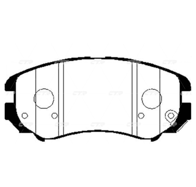Тормозные колодки Ctr передние для Hyundai Elantra Sonata -11/Kia Magentis, Soul -14 CKKH9
Тормозные колодки Ctr передние для Hyundai Elantra Sonata -11/Kia Magentis, Soul -14 CKKH9