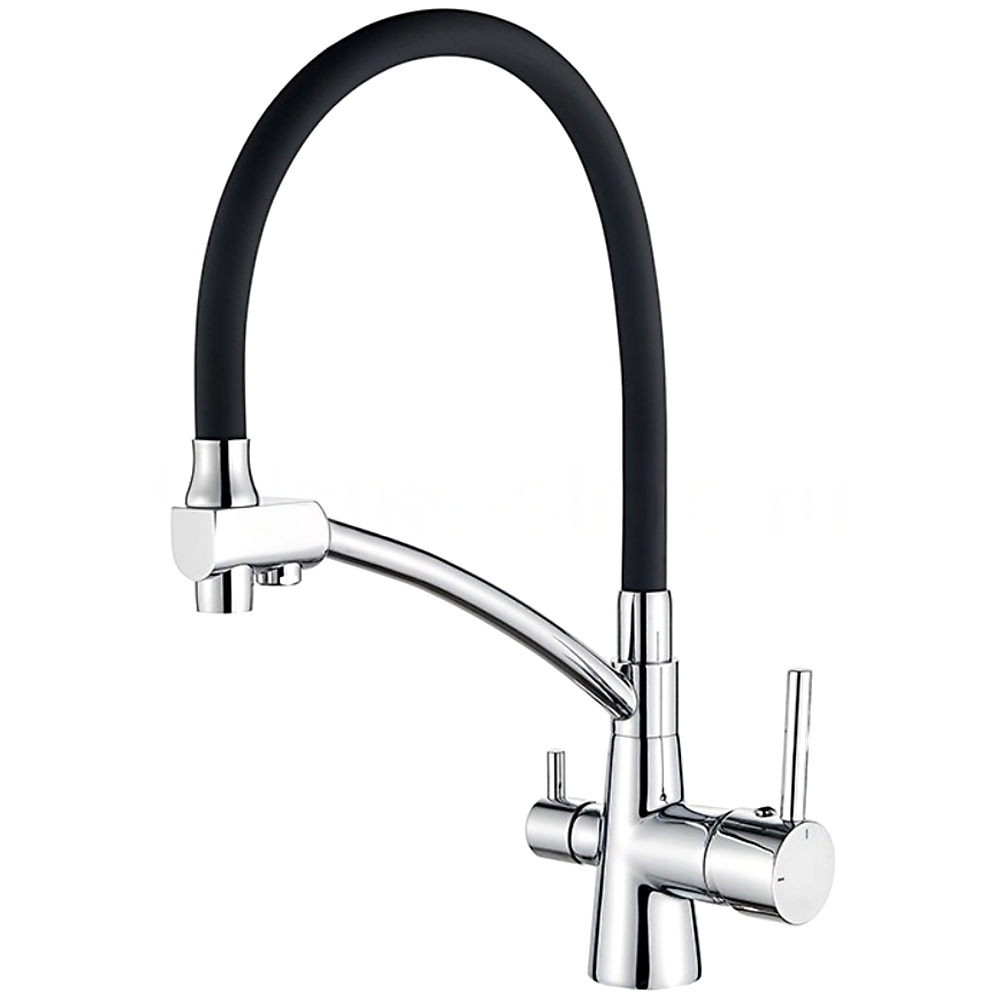 Смеситель Ledeme RL4855-2 с гибким изливом и встроенным краном под фильтр питьевой воды, Серый
Смеситель Ledeme RL4855-2 с гибким изливом и встроенным краном под фильтр питьевой воды, Серый
