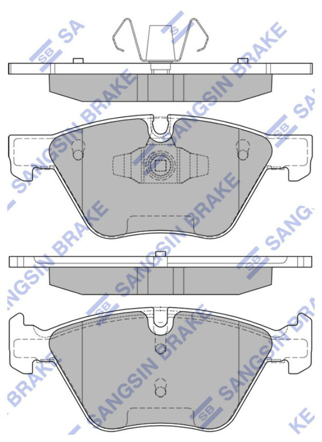 Колодки Тормозные, Передние С Антискрип. Пл. Bmw 1 I (E81-E88) (2004-2014)/ 3 V (E90, E91,
Колодки Тормозные, Передние С Антискрип. Пл. Bmw 1 I (E81-E88) (2004-2014)/ 3 V (E90, E91,
