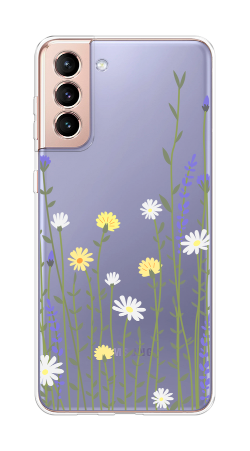 Чехол на Samsung Galaxy S21 Plus "Ромашка и лаванда", Зеленый;желтый;прозрачный, 2102150-1
Чехол на Samsung Galaxy S21 Plus "Ромашка и лаванда", Зеленый;желтый;прозрачный, 2102150-1