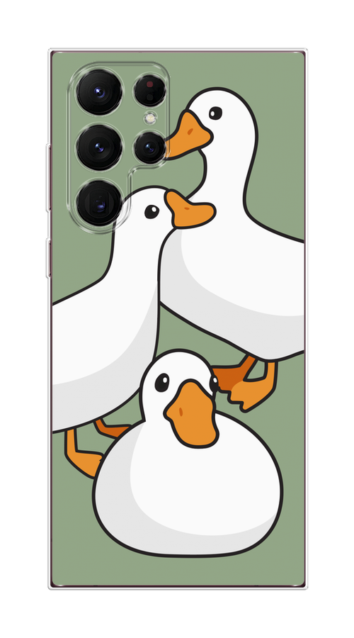 Чехол на Samsung Galaxy S22 Ultra "Утиное трио", Оранжевый;белый;серый, 2104050-1
Чехол на Samsung Galaxy S22 Ultra "Утиное трио", Оранжевый;белый;серый, 2104050-1
